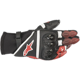 ALPINESTARS GPX V2 Gloves - Black/White/Bright Red - Large 3567219-1304-L